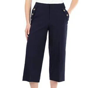 Zac & Rachel Cropped Sailor Pant w Two Front Pockets